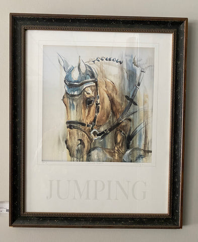 Tammy Tappan Framed "Clear Round" Print