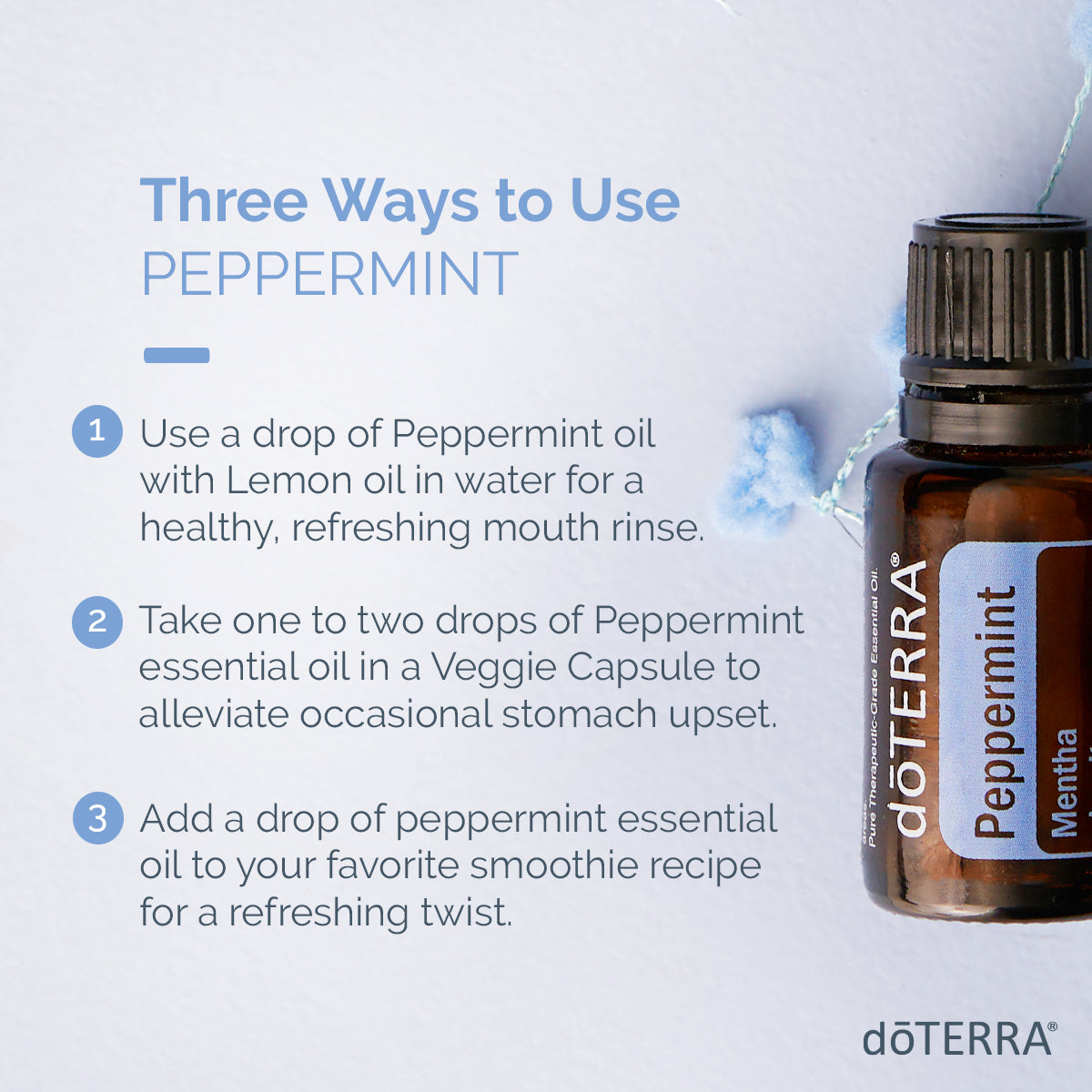 doTERRA Peppermint Essential Oil