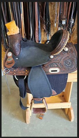 Barrel Saddle 7548